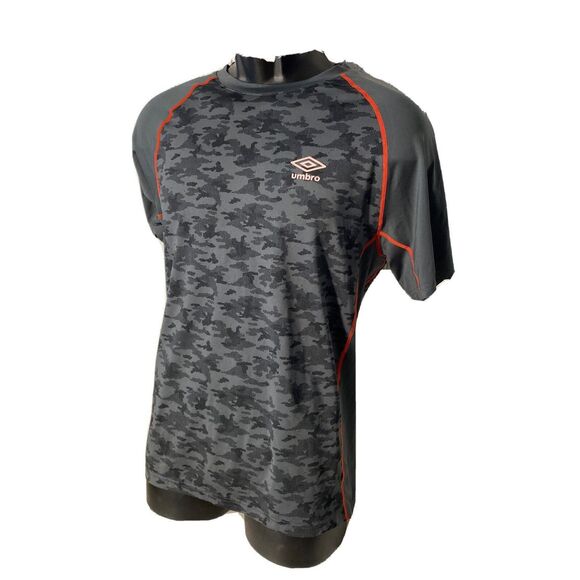 umbro t shirt men‎ small camo multi Soccer football - Picture 1 of 5